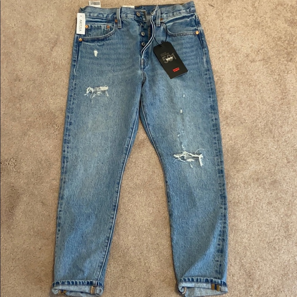 Levi’s High Rise 501 Skinny Non-Stretch BRAND NEW